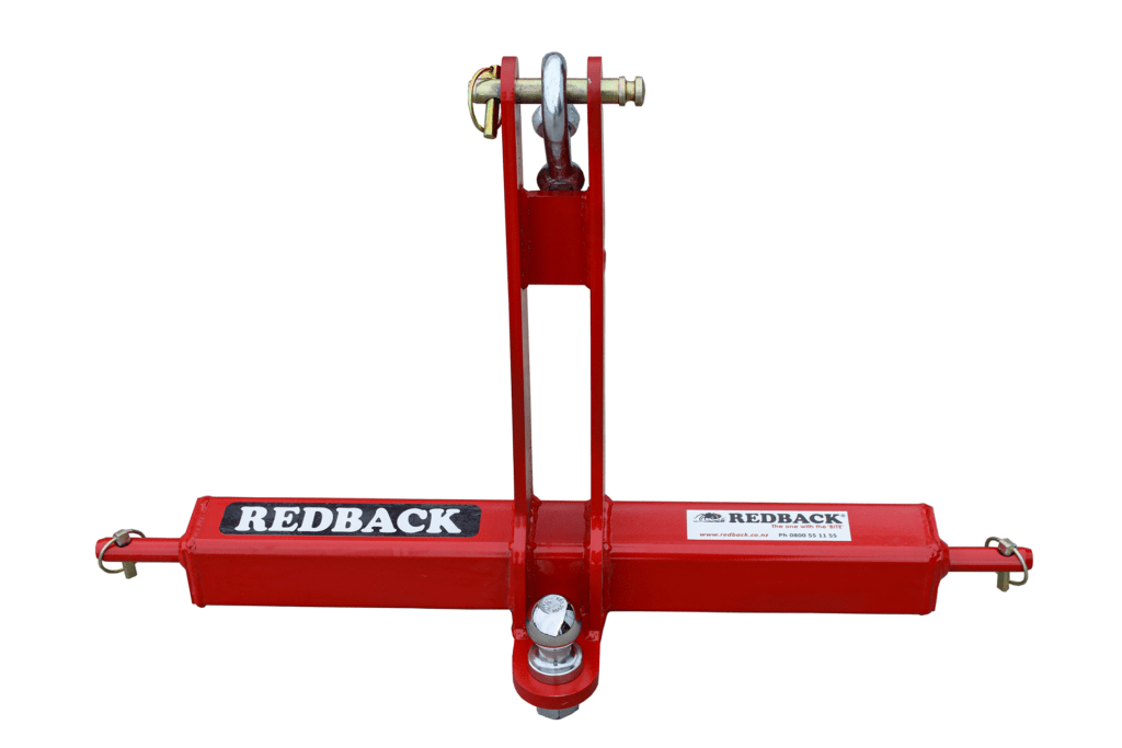 REDBACK Three Point Linkage Tow Hitch Drawbar Redback Agri & Equine